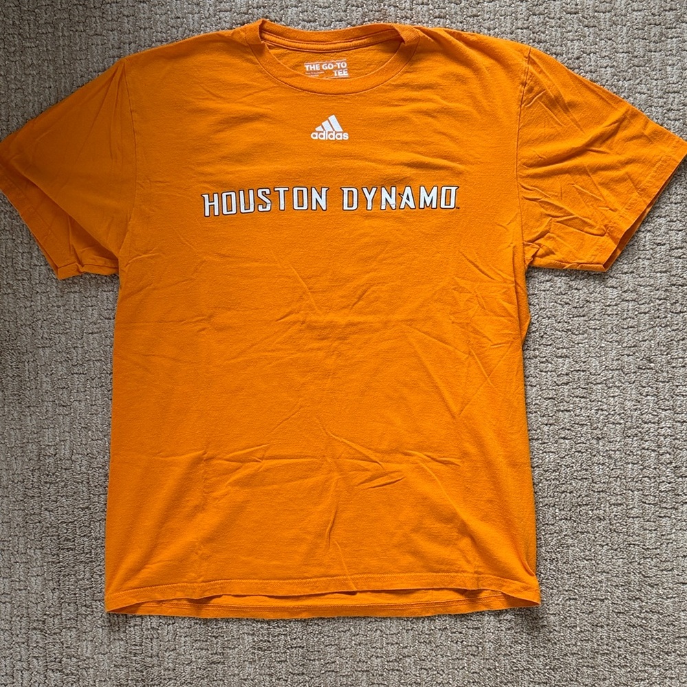 Men’s Adidas Orange Houston Dynamo Tee